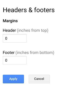 Add a horizontal line to the footer.