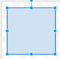 Draw an 8x8 rectangle.