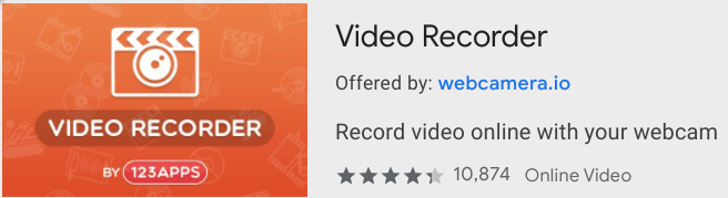 Webcamera.io's online camera tool appears to be safe for recording video.