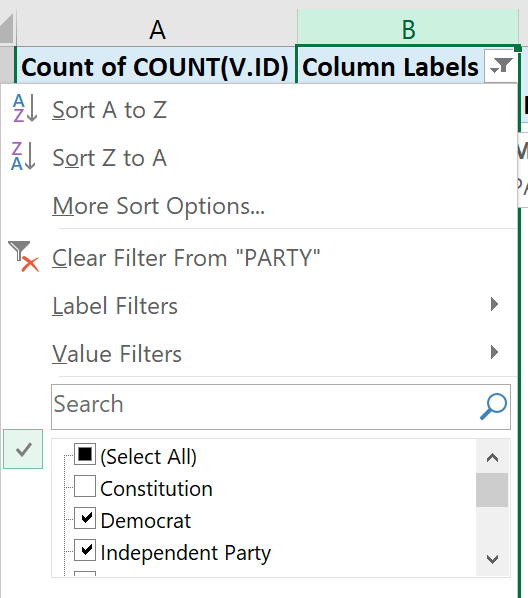 Select only the columns you want to show.