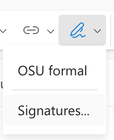 Outlook Signatures icon